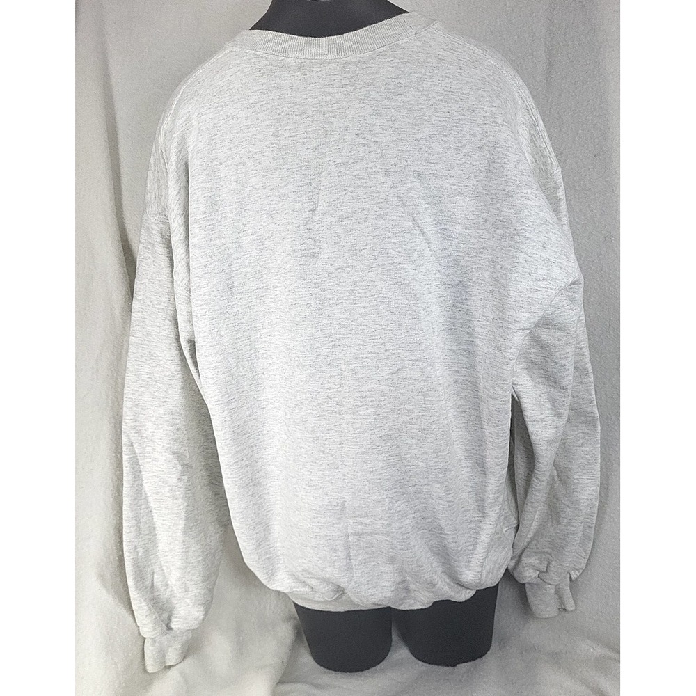 Vintage NORCO California Sweatshirt Size XL‎ Jerzees Embroidered Crew Neck Gray - Picture 5 of 10